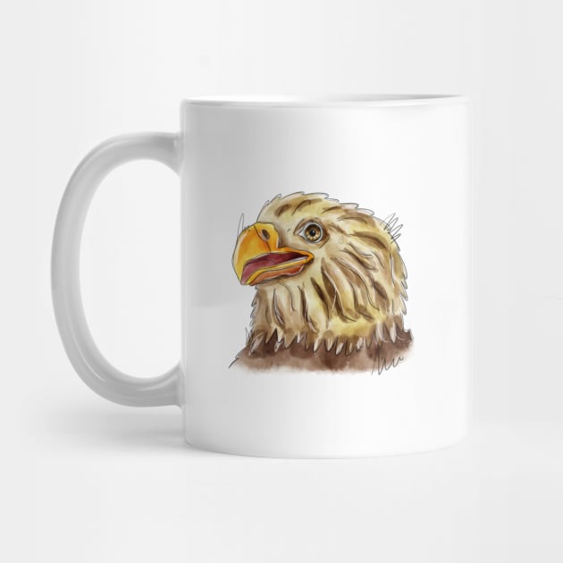 Eagle head.Bald eagle.Golden eagle by HJstudioDesigns